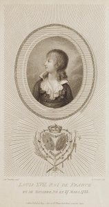 Luís XVII, Rei de França de Luigi Schiavonetti