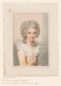 Retrato da escultora Anne Seymour Damer