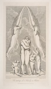 A reunião de uma família no céu, de The Grave, um poema de Robert Blair, 1 de março de 1813.
