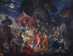 A vigilância de Diógenes de Luis Paret y Alcazar