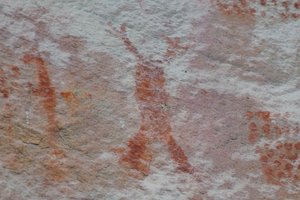 Pictografia, Faical, San Ignacio, Cajamarca, Peru, 2015.