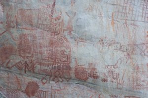 Pictografia, Faical, San Ignacio, Cajamarca, Peru,