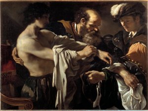 A parábola da Criança Prodigal (Pintura de Luis de Morales