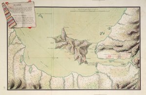 Mapa do Porto e do Rio Guayaquil no Mar do Sul de Luis de Surville
