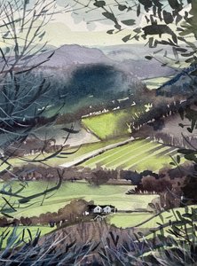 Vale rural banhado pelo sol de Luisa Millicent