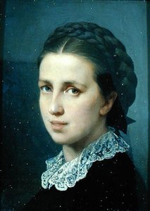 Auto-retrato de Luisa Mussini Piaggio