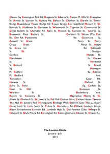 Círculo de Londres de Luke M Walker