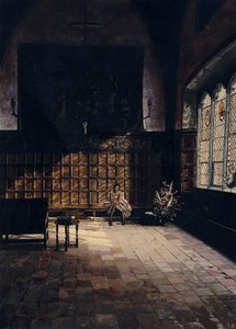 It Takes a Life to Win Her, c.2010 (tinta acrílica sobre papel) de Luke Waller