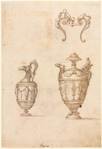 Design para dois vasos e um ornamento (reto)
