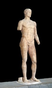 Agias Escultura de Lysipus de Sicyone (395-305 AC) 355 AC Museu de Delfos, Grécia