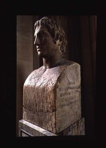 Alexandre o Grande (356-323 AC) (mármore) (ver também 16524)