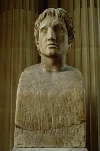 Alexandre o Grande (356-323 AC) (mármore) (ver também 16535)