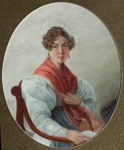 Retrato de NA Vasilyeva, 1835
