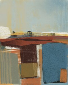 Paisagem de campos abstratos de MANSI SAXENA
