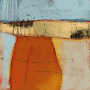 Paisagem abstrata serena de MANSI SAXENA
