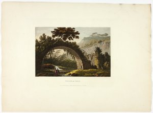 Ponte de Varus, placa vinte e oito de Ruínas de Roma de M. Dubourg