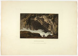 Gruta das Sereias, placa trinta das Ruínas de Roma de M. Dubourg