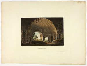 Templo de Vénus, placa trinta e oito das Ruínas de Roma