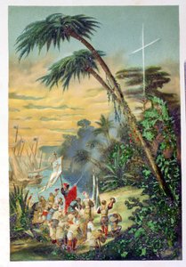 A descoberta do novo mundo por Cristóvão Colombo (1451-1506) 1892 de M. Houssot