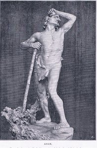 Adam, da The Magazine of Art 1893, Cassell and Company de M. Lavergne