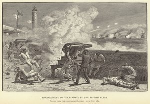Bombardeio de Alexandria pela frota britânica de M. Schonberg
