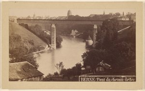 Berna. Ponte Chemin defer. de M. Vollenweider
