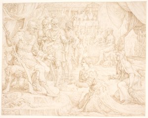 Judite diante de Holofernes de Maarten van Heemskerck