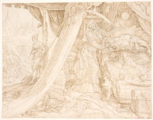 Judite cortando a Cabeça de Holofernes de Maarten van Heemskerck