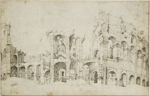 Maarten van Heemskerck - Roma, o Coliseu