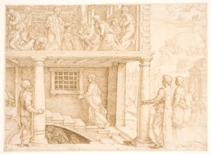 chamada de Mateus de Maarten van Heemskerck