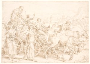 Carruagem Triunfal querer de Maarten van Heemskerck