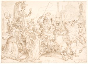 Carruagem Triunfal orgulho de Maarten van Heemskerck