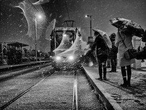 Elétrico na Neve de Maciej Przeklasa