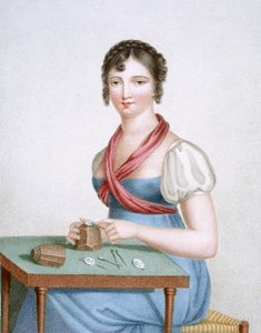 O Printmaker, gravado por Augrand, c.1816