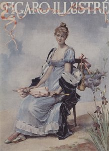 Flores De Maio (Flores De Maio). Capa do Ilustre Figaro, maio de 1894