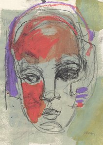 Sketchbook 27, 2025 (têmpera, pastel, tinta, lápis sobre papel)