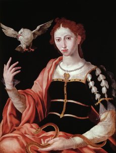 Uma alegoria de inocência e astúcia