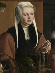 Retrato de uma mulher, possivelmente Anna Codde, 1529