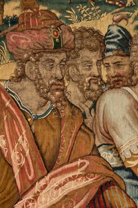 História de Gideon, finais do século XVI (seda e lã) de Maerten van Heemskerck