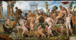 Procissão Triunfante de Silene (Pintura de Maerten van Heemskerck