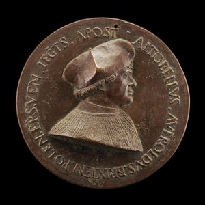 Altobello Averoldo de Brescia, falecido em 1531, Bispo de Pola, Legado Apostólico [anverso], 1520s.