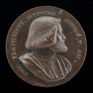 Francesco Malipiero, patrício veneziano, Irmão de Vincenzo [obverso], 1523.