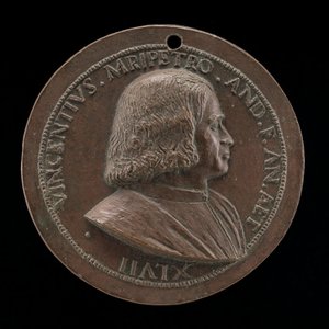 Vincenzo Malipiero, Patrício Veneziano, Irmão de Francesco [anverso], 1523.