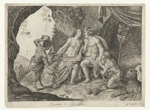 Casamento de Bacchus e Ariadne
Metamorfoses por Ovid (título da série) de Magdalena van de Passe (possibly)