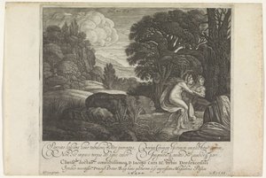 Salmacis em Hermafrodito Metamorfosen van Ovidius (título da série)