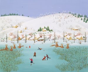 No lago congelado, 1987
