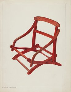 Cadeira Dobrável para Crianças, c. 1938.