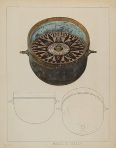 Bússola do Navio, c. 1937.