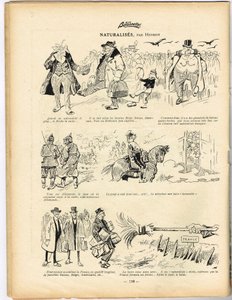 La Baionnette, Satirical em Cores