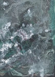 Abstrato de Inverno Gelado